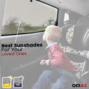 MINI Hatch Window Mesh - Rear Door - Omac - Polyester - Black - 2014